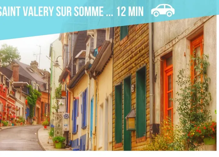 Apartamento Les Roses-plain-pied-st Valery & Le Crotoy A 10min *